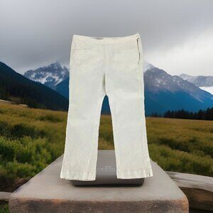 Pilcro and the Letterpress Anthropologie Women 32 High Rise Denim Legging White